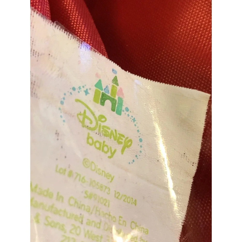 Disney Baby - Mickey Mouse - Used - Baby Diaper Bag - Girls/Boys - Black & Red